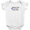 gaming mana low need milk Baby Onesie