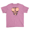 ripped muscles, six pack, Youth Tee