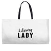 library lady Weekender Totes