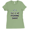 my fishing shirt Ladies Fitted T-Shirt