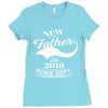 New Father 2018 Rokie Dept. Ladies Fitted T-Shirt
