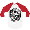 skull hexagon 3/4 Sleeve Shirt