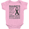 diabetes awareness Baby Bodysuit