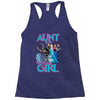aunt of the birthday girl Racerback Tank