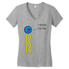 fatty acid Women's V-Neck T-Shirt