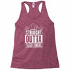 straight outta tilted towers Racerback Tank