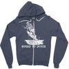 wakeboard to death Zipper Hoodie