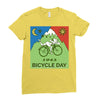 Bicycle Day t-shirt   1943 vintage (albert hofmann lsd) Ladies Fitted T-Shirt