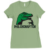 philosoraptor (2) Ladies Fitted T-Shirt