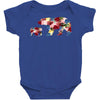 mama bear baby bear floral Baby Bodysuit