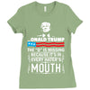 Donald trump The D Is Missing Ladies Fitted T-Shirt