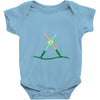 christmas lightsabers Baby Onesie