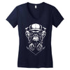 monkey Women's V-Neck T-Shirt