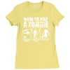 how to kill a zombie funny zombie apocalypse undead t dead shoot Ladies Fitted T-Shirt