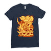 attack Ladies Fitted T-Shirt