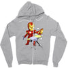 iron man (ironman parody) Zipper Hoodie