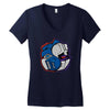 one shall stand, one shall fall Women's V-Neck T-Shirt