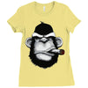 monkey Ladies Fitted T-Shirt