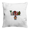 potato family Throw Pillow