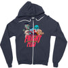 fright club Zipper Hoodie