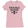 troublemaker Ladies Fitted T-Shirt