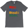 Hit Run Steal  Slide T-Shirt