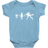 alien arith metic Baby Bodysuit