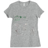 rayguns Ladies Fitted T-Shirt
