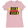 risky after whisky Ladies Fitted T-Shirt