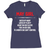 May Girl Hated By Many Ladies Fitted T-Shirt