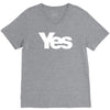 vote yes for scotland scottish independence V-Neck Tee