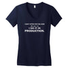 most interesting coder Women's V-Neck T-Shirt