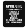 Super April Girl Mousepad