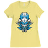 samurai blue ranger Ladies Fitted T-Shirt