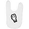 bad skull Baby Bibs