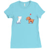 optimistic courtship Ladies Fitted T-Shirt