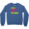 little boobed and tattoed Crewneck Sweatshirt