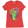 scared straight Ladies Fitted T-Shirt