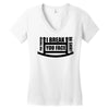 you toucha Women's V-Neck T-Shirt