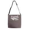 legend since 1994   mens funny 21st sticker transfer iron on Adjustable Strap Totes