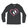 Baby Girl with Heart Any Name Customized Long Sleeve Shirts