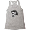 evil skull Racerback Tank