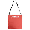 peace drum new Adjustable Strap Totes