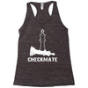 CheckMate, Chess Pawn,Chess Lover Racerback Tank