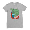 cthulhu Ladies Fitted T-Shirt