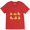 candy corn are triangles V-Neck Tee