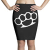 brass knuckles Pencil Skirts