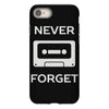 retro and vintage cassette humor iPhone 8