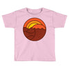 sunset circle Toddler T-shirt