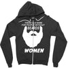 people without beard Zipper Hoodie